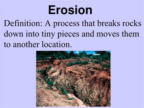 erosion definition geology|examples of erosion for kids.